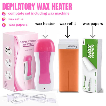 3-in-1 Wax Heater Kit with Roll-On Wax Applicator product image 5