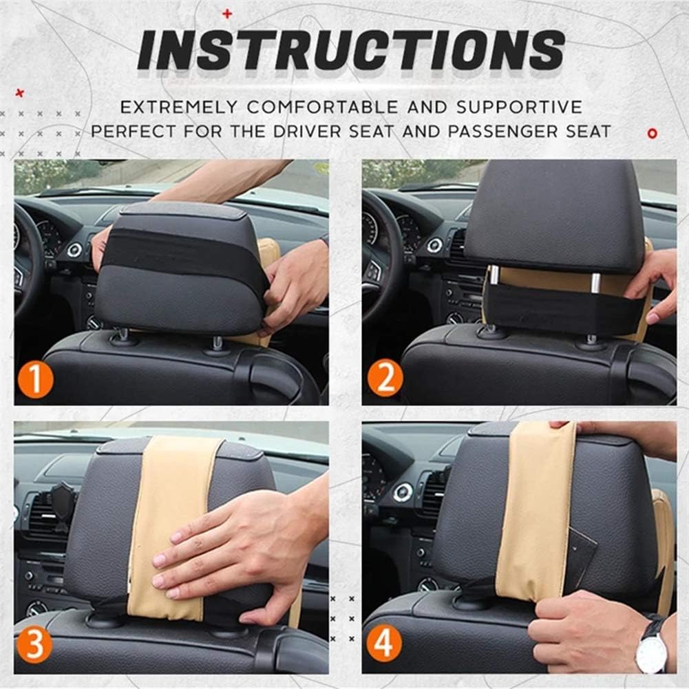 Car Seat Headrest Neck Support Cushion (1 Pcs) product image 5