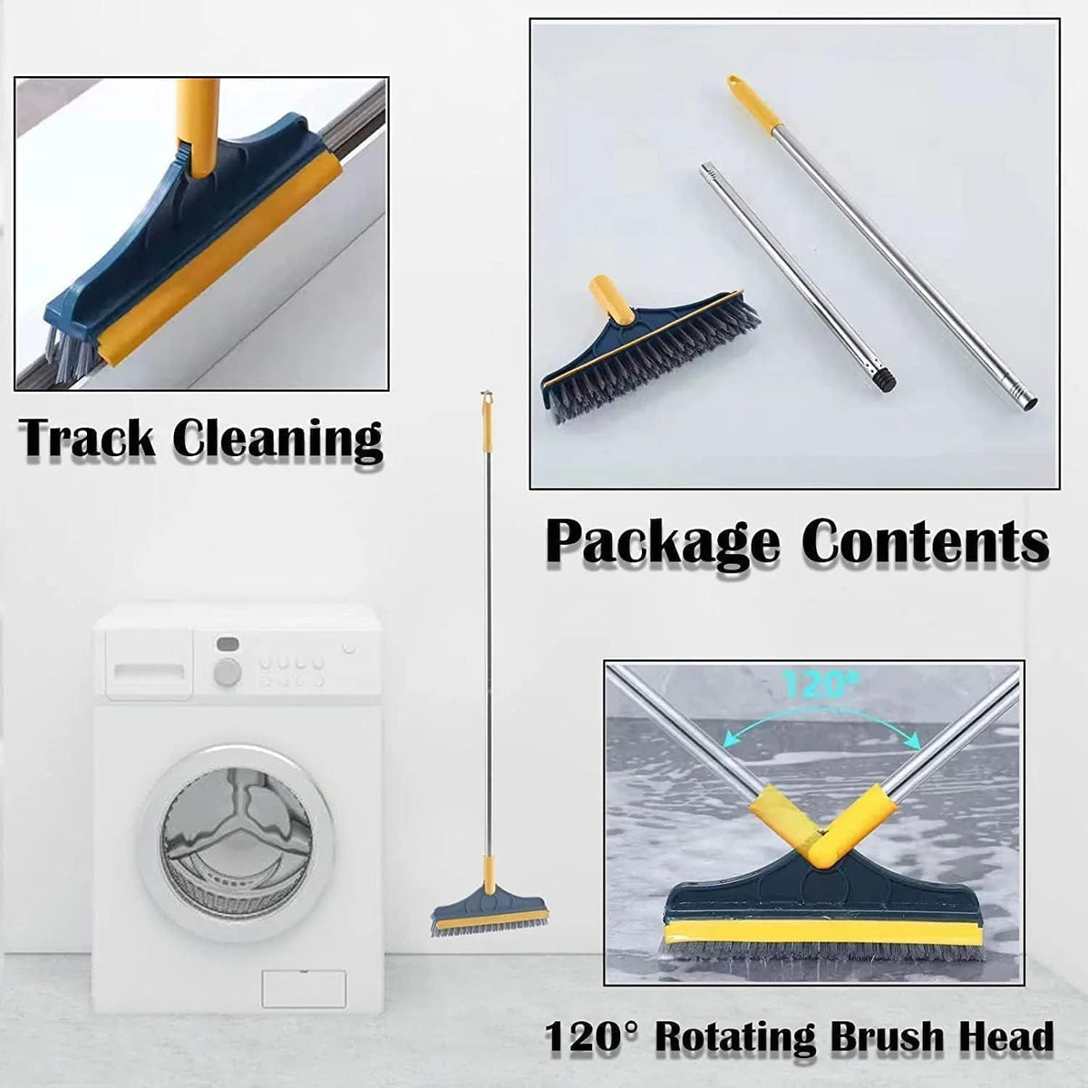 Bathroom Cleaning Brush with Long Handle product image 7