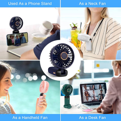 Portable Handheld Fan with 4000mAh Rechargeable Battery product image 8