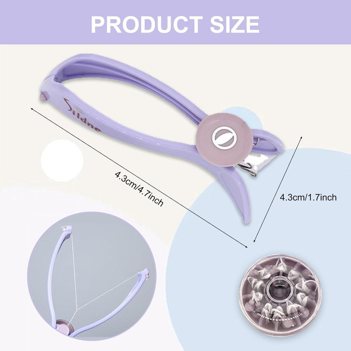 Manual Facial Threading Hair Removal Tool for Women product image 4
