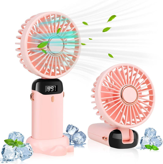 Portable Handheld Fan with 4000mAh Rechargeable Battery product image 1