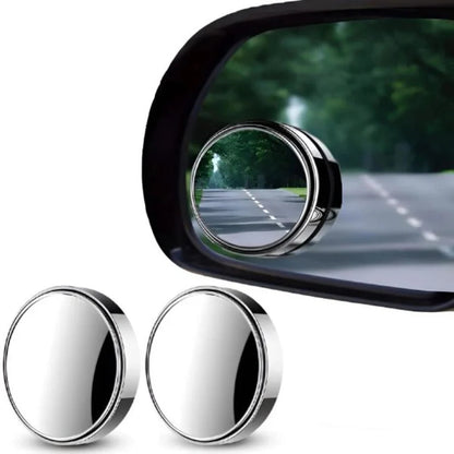 Car Blind Spot Mirror Set, 2 Pcs Round Original Glass Convex Mirrors product image 1