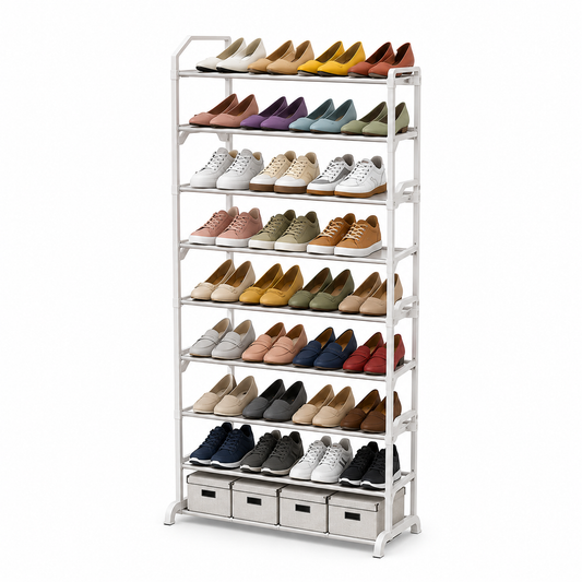 10-Tier Tall Shoe Rack Storage Organizer product image 1