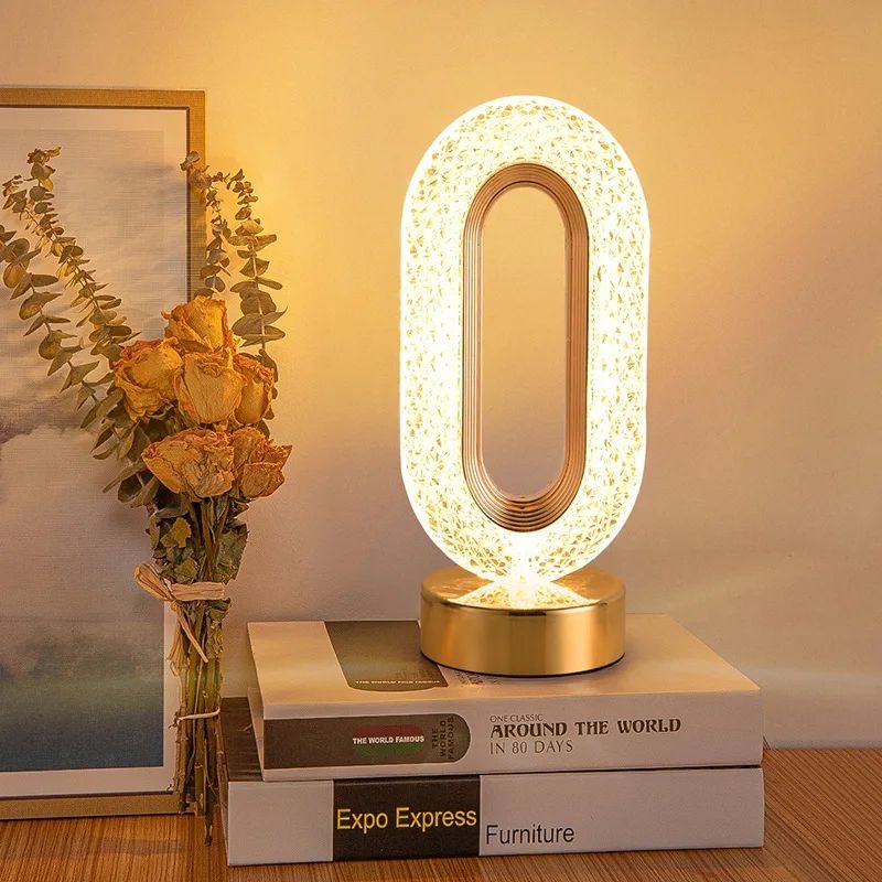 Modern Iron Crystal Table Lamp product image 9