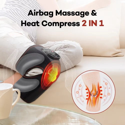 Wireless Heated Knee Massager with Air Pressure Compression product image 3