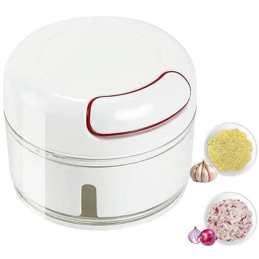 Mini Manual Garlic Chopper with Pull String product image 1