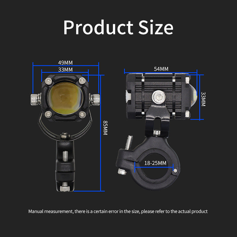 Motorcycle LED Fog Driving Lights product image 7
