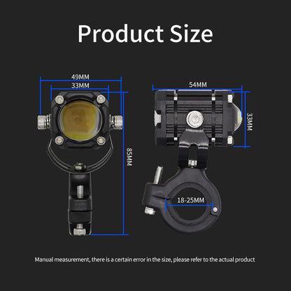 Motorcycle LED Fog Driving Lights product image 7