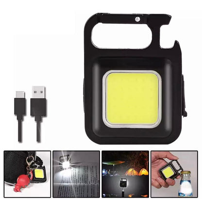 COB LED Rechargeable Keychain Flashlight 800 Lumens product image 8