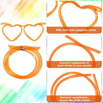 Crazy Glasses Drinking Straws for Kids & Adults product image 4