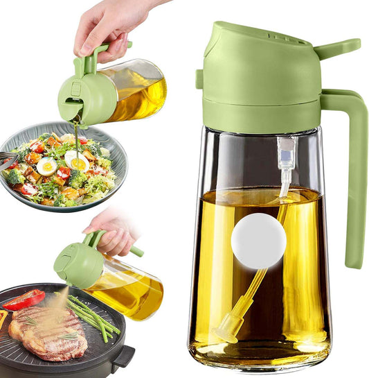 2-in-1 Oil Dispenser & Sprayer Bottle for Kitchen product image 1