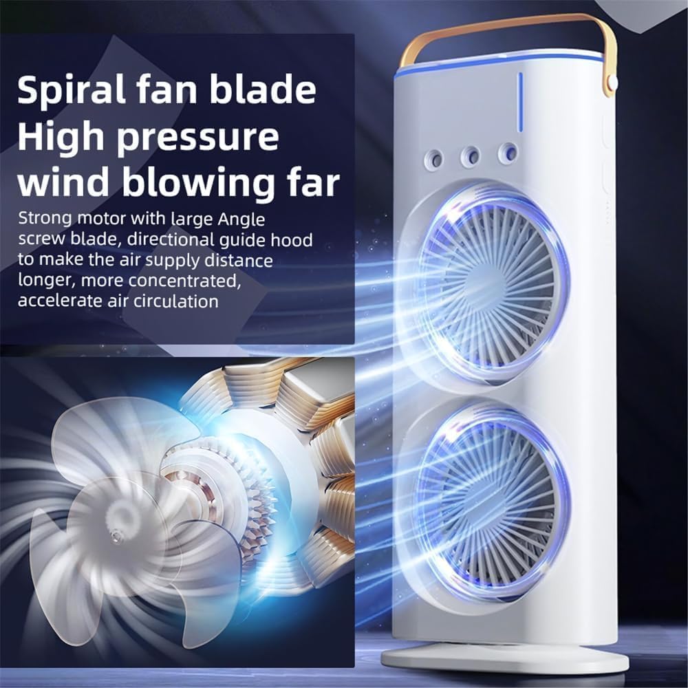Portable Air Cooler Mini Fan with 3 Mist Spray Modes product image 6