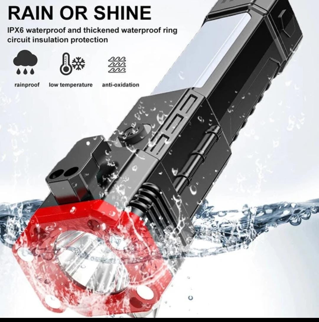 Multifunction Rechargeable LED Flashlight with Power Bank product image 7