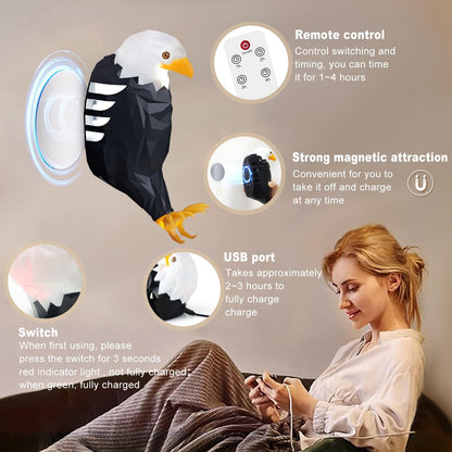 Eagle Shaped LED Wall Light with Remote Control product image 3