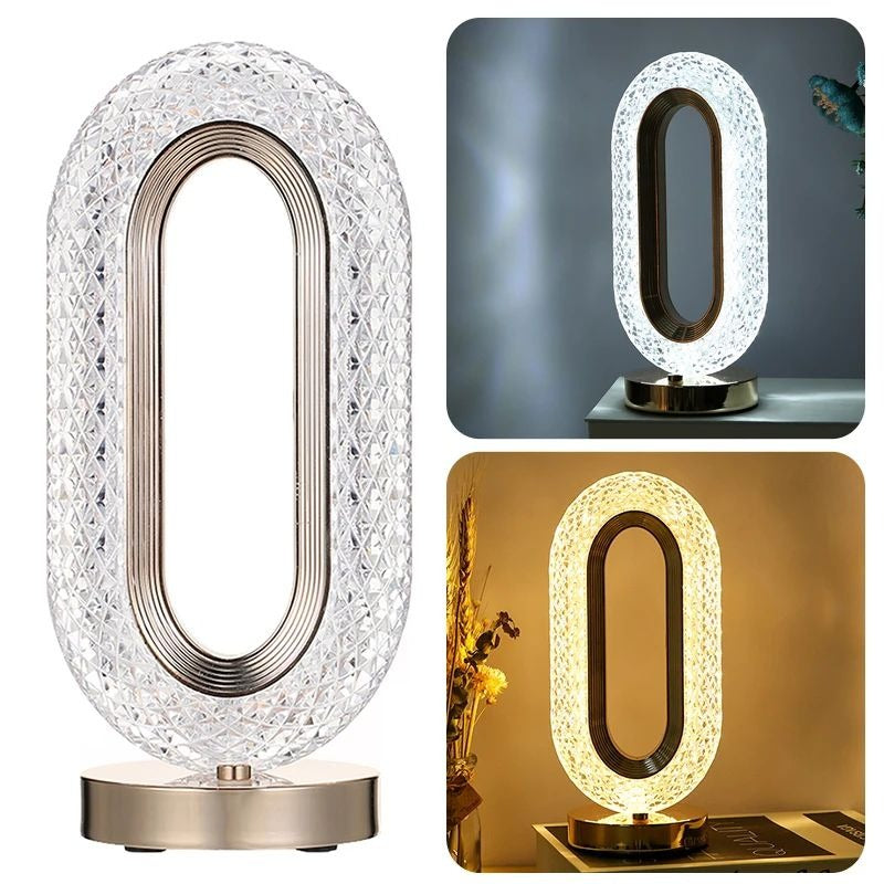 Modern Iron Crystal Table Lamp product image 3
