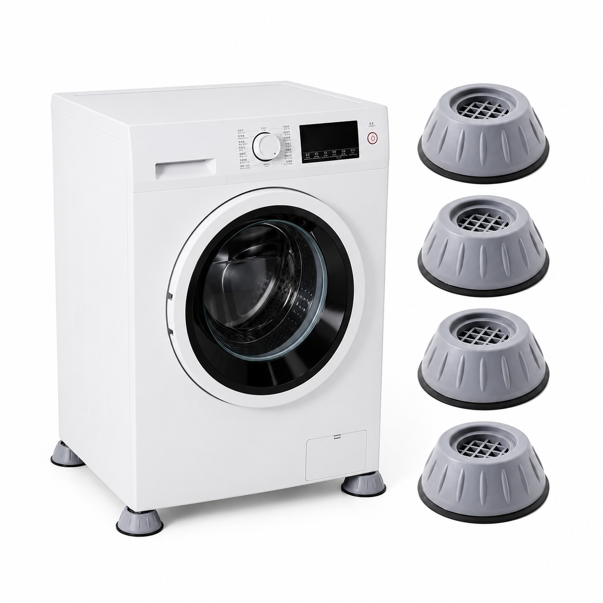4PCS Anti-Vibration Washing Machine Foot Pads product image 1