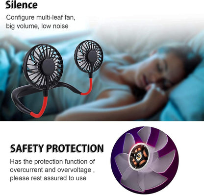 Portable Hanging Neck Fan, Hands-Free product image 5