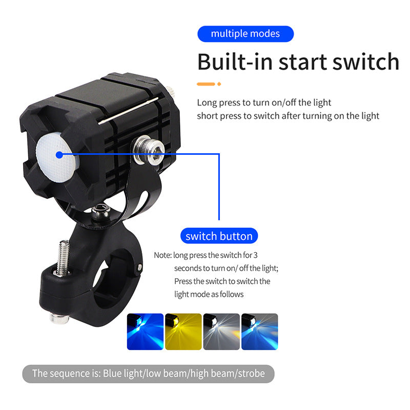 Motorcycle LED Fog Driving Lights product image 5