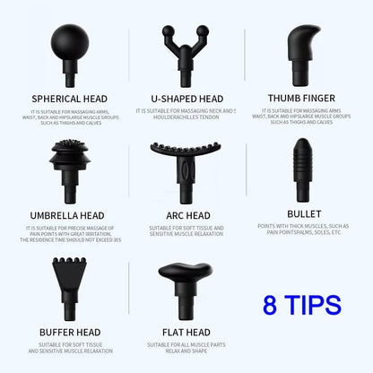 Deep Tissue Massage Gun with Brushless Motor, Type-C Fast Charging product image 6