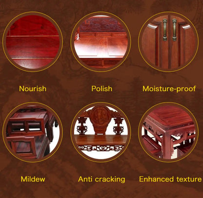 Natural Beeswax Wood Polish & Conditioner for Furniture
