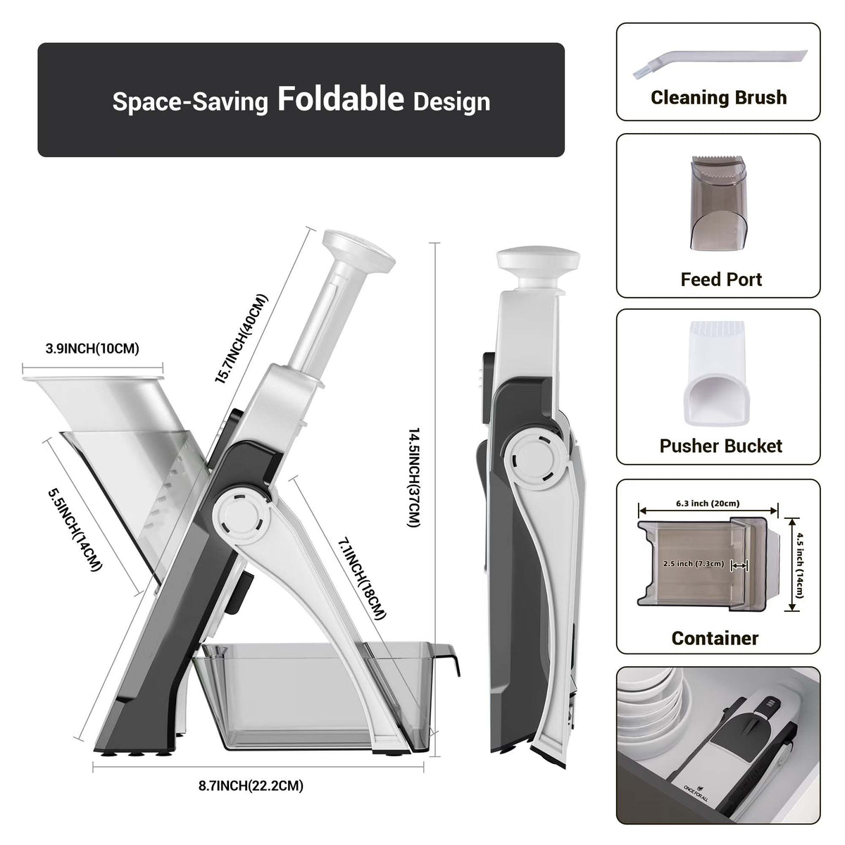 Multi-Blade Vegetable Slicer and Food Chopper product image 4