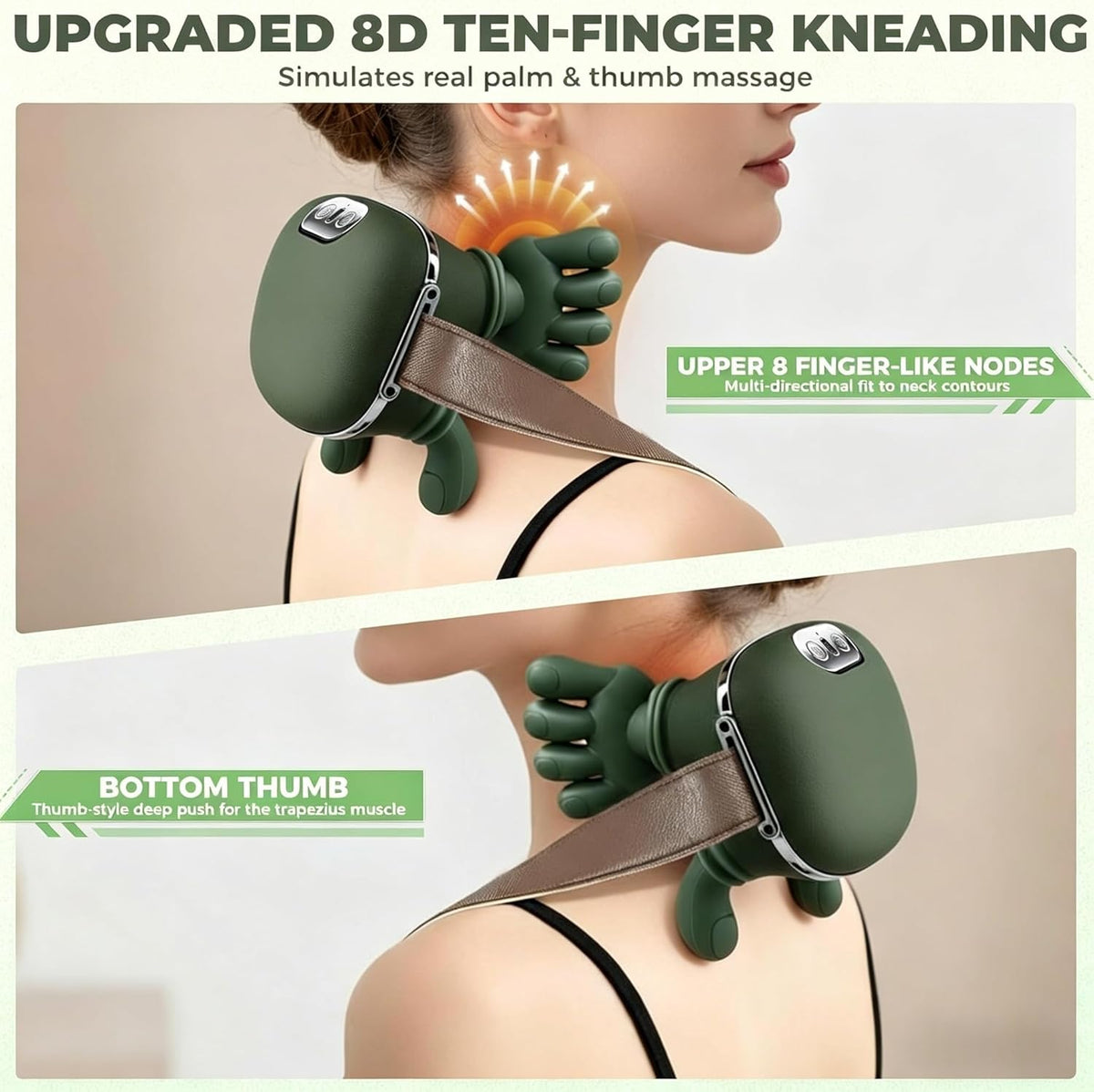 Wireless Neck and Shoulder Massager with Heat product image 8