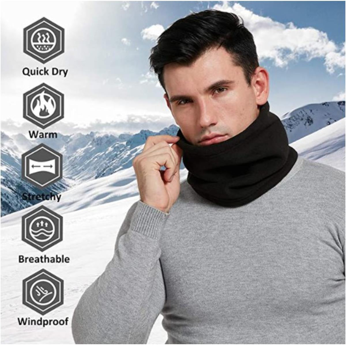 Fleece Neck Warmer Gaiter for Men & Women product image 5