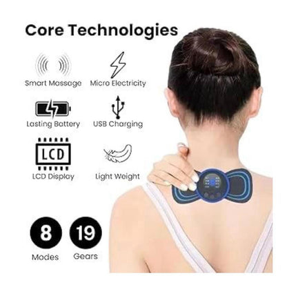 Rechargeable EMS Massage Patch with 8 Modes and 19 Intensity Levels product image 6