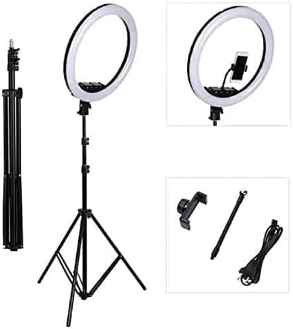 26cm LED Selfie Ring Light with Adjustable Tripod Stand product image 1