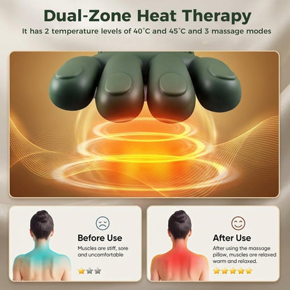 Wireless Neck and Shoulder Massager with Heat product image 4