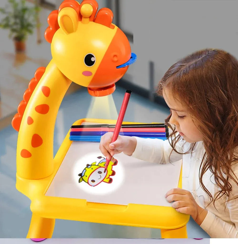 LED Drawing Projector Table for Kids, Projection Painting Board with Erasable Drawing Surface product image 7