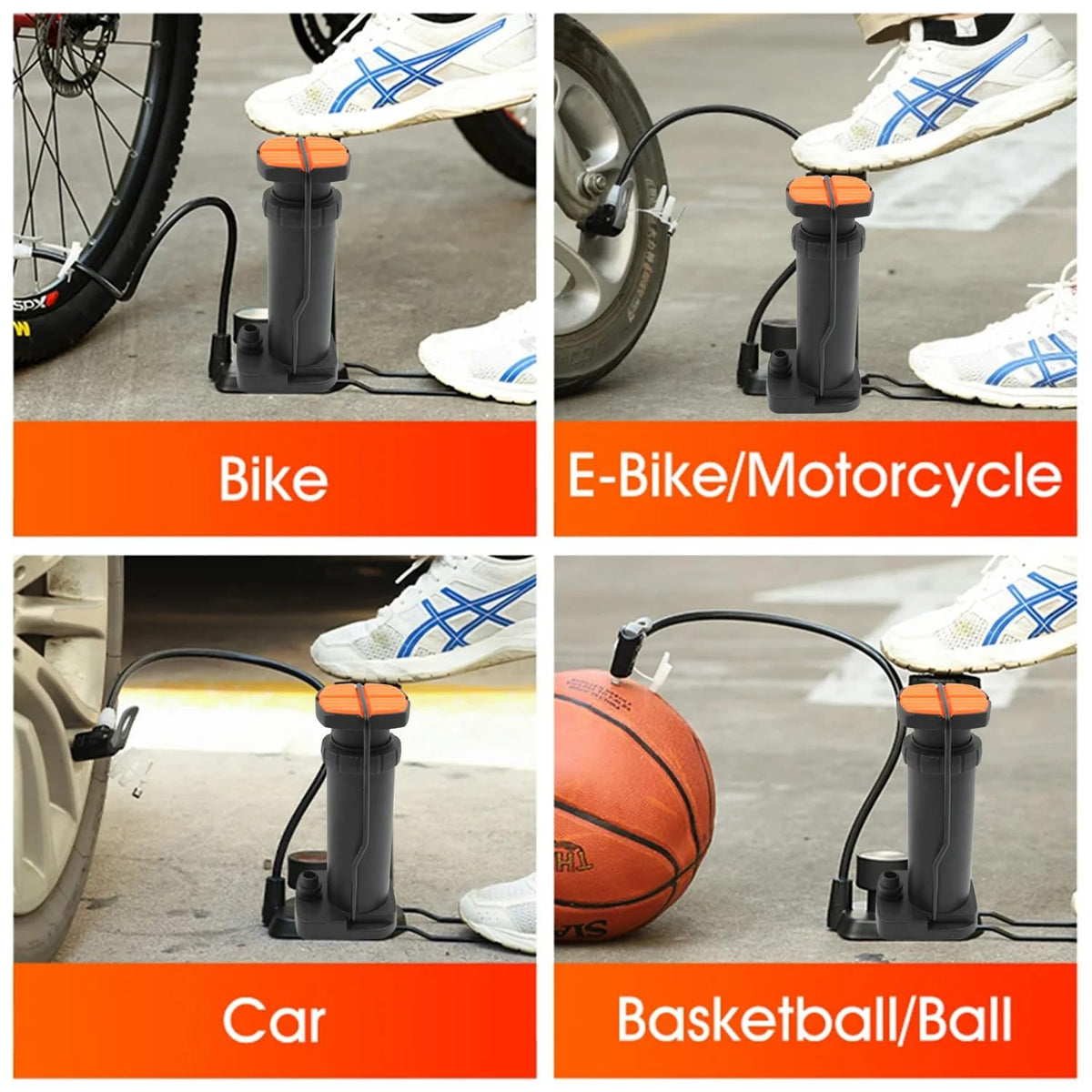 Portable Mini Foot Air Pump for Car product image 7