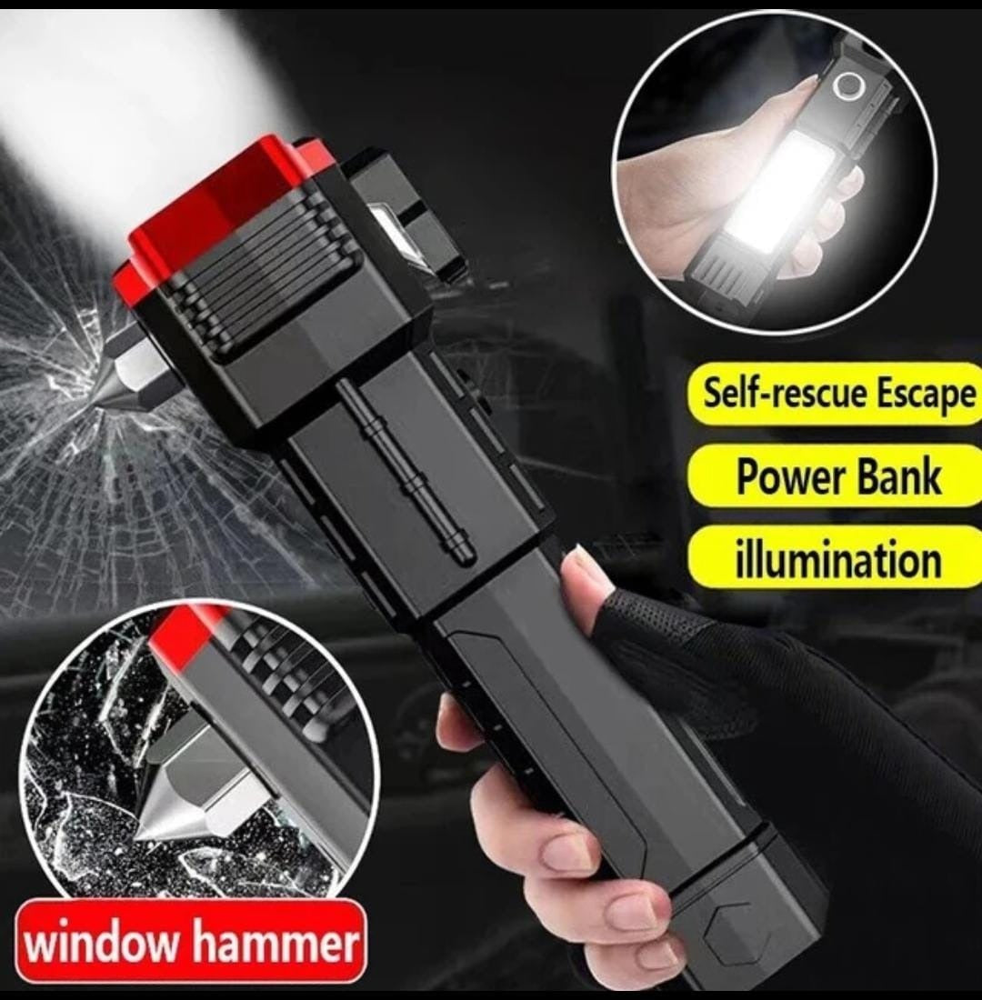 Multifunction Rechargeable LED Flashlight with Power Bank product image 8