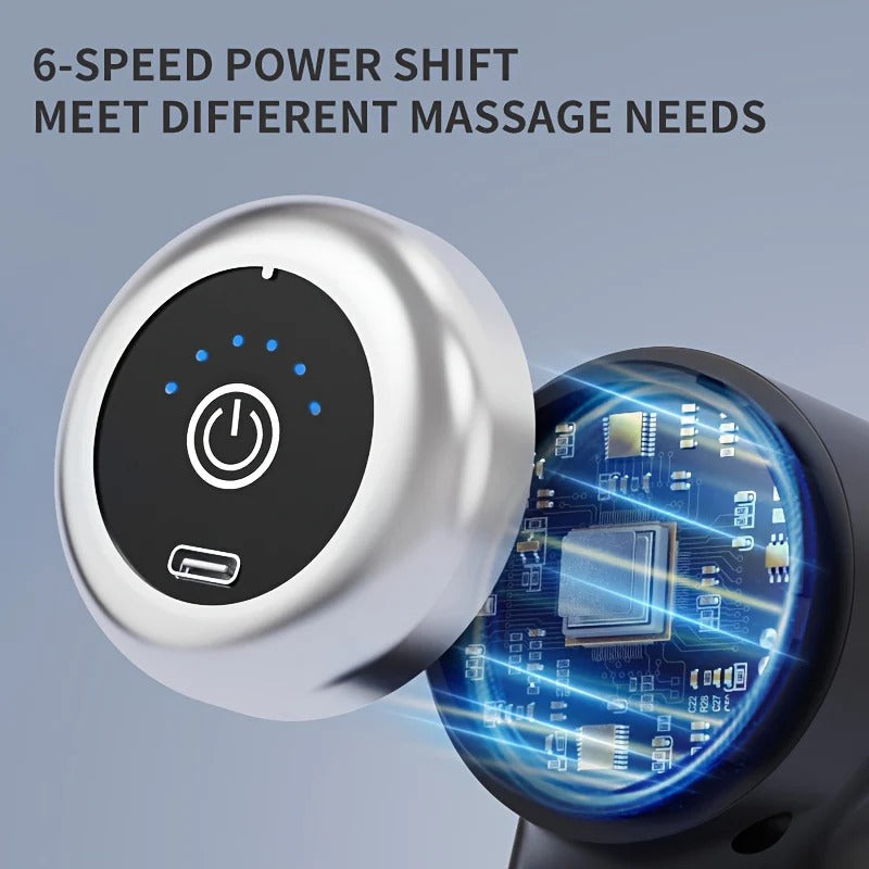 Rechargeable Massage Gun with 6-Speed Settings product image 5
