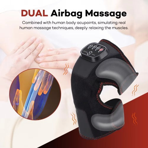 Wireless Heated Knee Massager with Air Pressure Compression product image 6