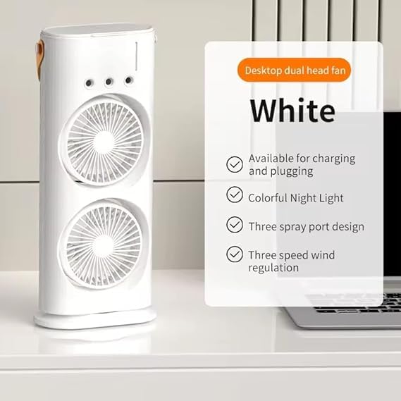Portable Air Cooler Mini Fan with 3 Mist Spray Modes product image 10