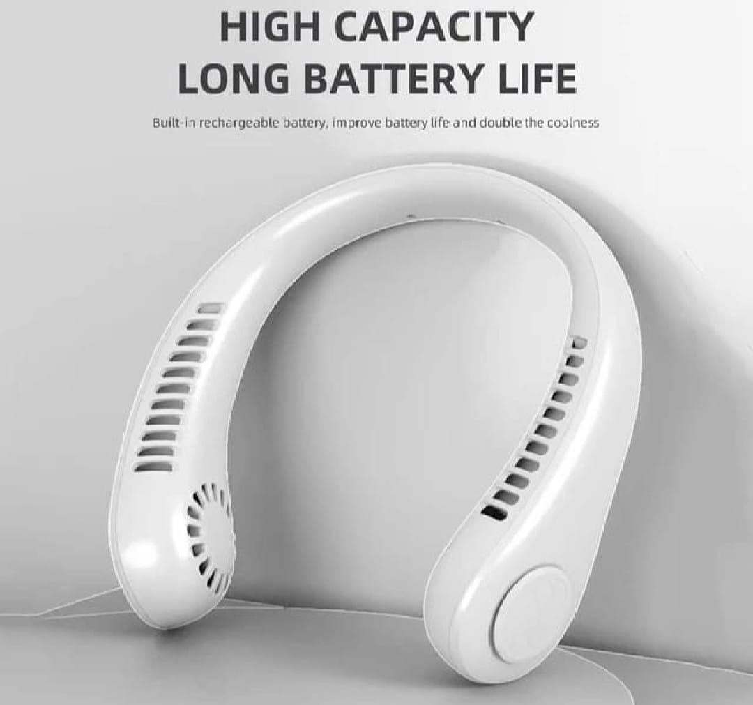 Portable Bladeless Neck Fan, Hands-Free Rechargeable Wearable Personal Fan product image 3