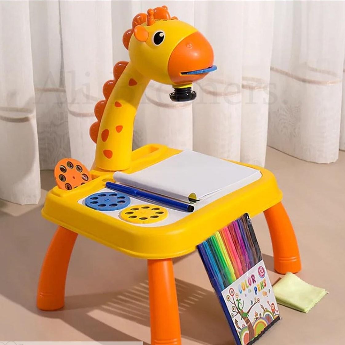 LED Drawing Projector Table for Kids, Projection Painting Board with Erasable Drawing Surface product image 9