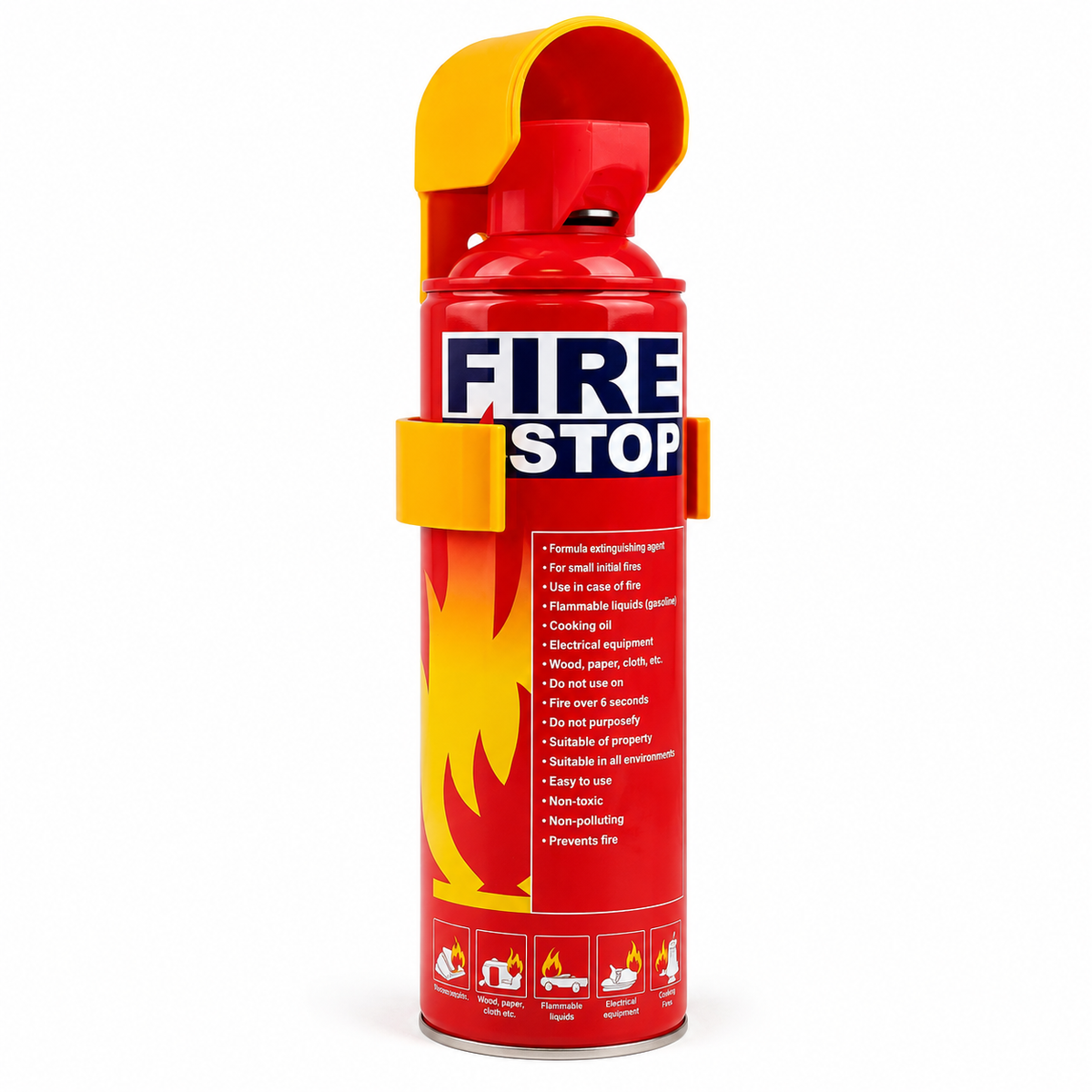 Portable Fire Safety Spray 500ml for Home, Office and Vehicle Use product image 1