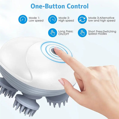 Electric Scalp Massager with Kneading & Vibration product image 3