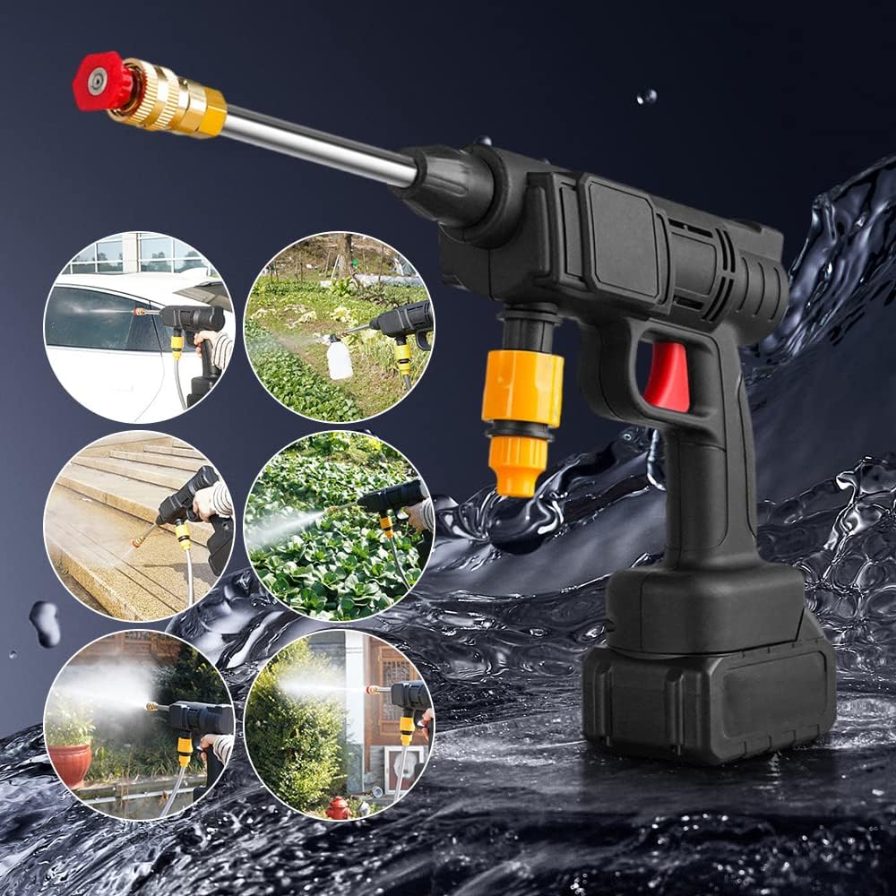 Portable Cordless High Pressure Water Spray Gun with Battery product image 7