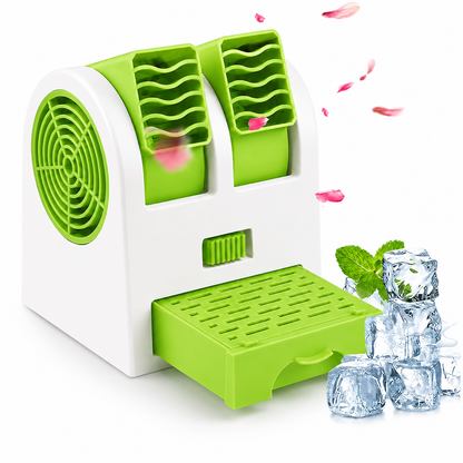 Portable USB Mini Air Cooler Fan with Water Cooling Function (Multi-Colour) product image 1