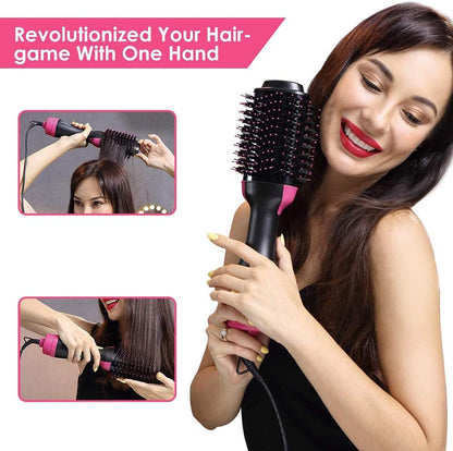 3 in 1 Hot Air Brush Hair Dryer and Styler Volumizer product image 8