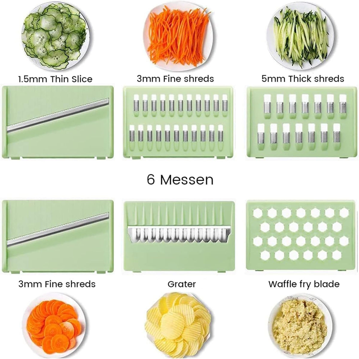 Multi-Functional Kitchen Vegetable Cutter Set product image 4