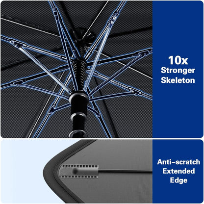 Foldable Windshield Sun Shade Umbrella for Cars product image 5