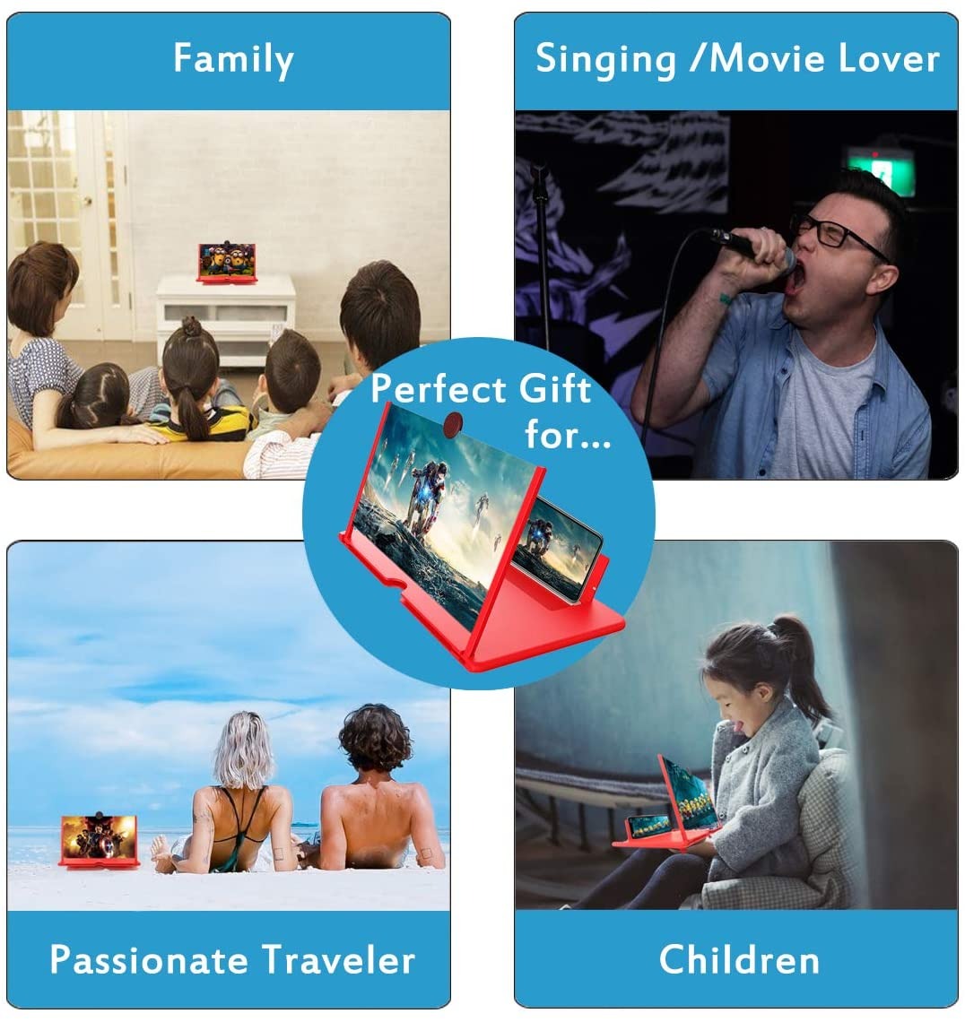 3D Mobile Screen Magnifier HD Phone Screen Amplifier product image 7
