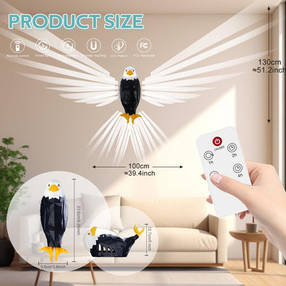 Eagle Shaped LED Wall Light with Remote Control product image 6