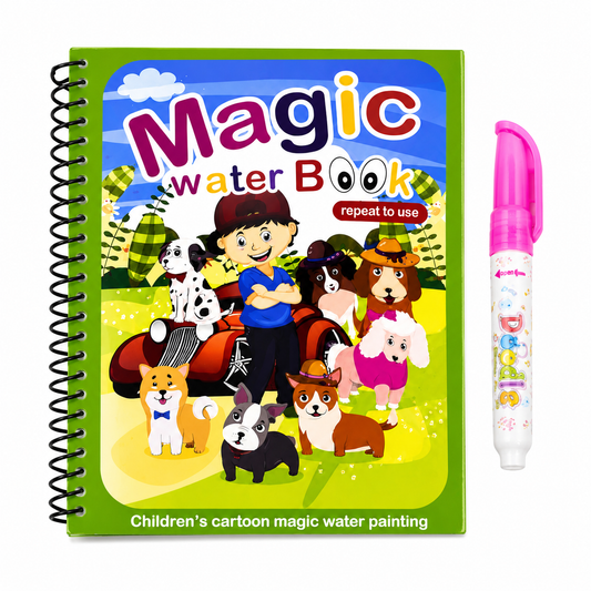 Reusable Water Drawing Magic Book for Kids Ages 2–5 product image 1