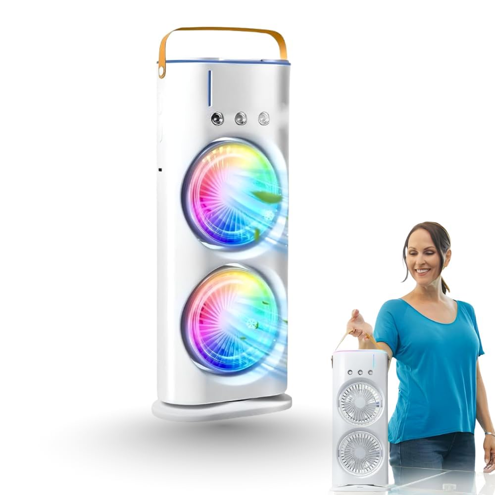 Portable Air Cooler Mini Fan with 3 Mist Spray Modes product image 3